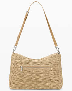 DESIGUAL BAG_HALF LOGO RAFFIA LE ДАМСКА ЧАНТА