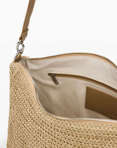 DESIGUAL BAG_HALF LOGO RAFFIA LE ДАМСКА ЧАНТА