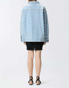 PINKO PIFFERAIO OVERSHIRT DIAMOND RI