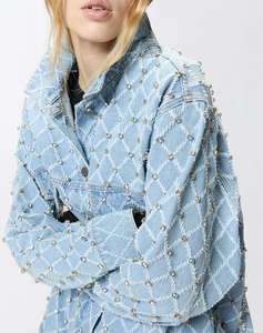 PINKO PIFFERAIO OVERSHIRT DIAMOND RI