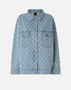 PINKO PIFFERAIO OVERSHIRT DIAMOND RI