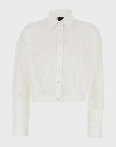PINKO CHARITA CAMICIA POPELINE RICAM