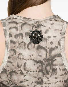 PINKO BELFIORE CANOTTA COSTINA STAMP
