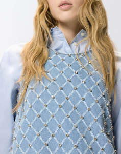 PINKO AMORINO ABITO DIAMOND RIPPED J