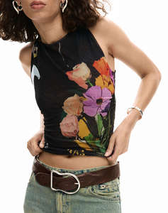 DESIGUAL TS_BRUSELAS ДАМСКА БЛУЗА