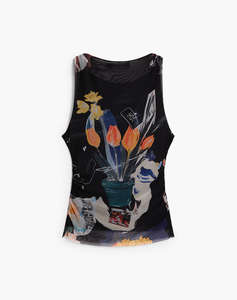 DESIGUAL TS_BRUSELAS ДАМСКА БЛУЗА