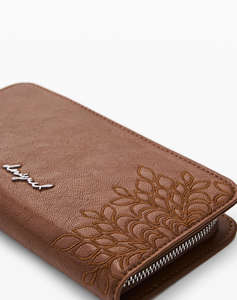 DESIGUAL MONE_SIERRA CAMEL FIONA WOMENS WALLET