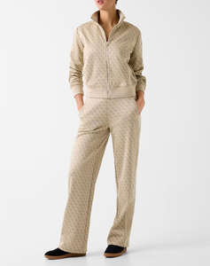 GUESS MAYA 4G WIDE LEG PANTS WOMENS TROUSERS