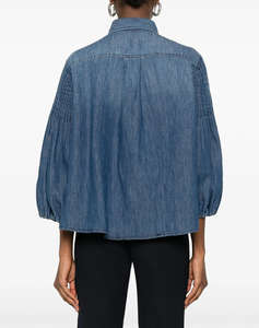 PINKO MAZZO DI FIORI BLUSA LIGHT DEN