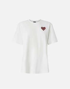 PINKO STREPITOSO T-SHIRT JERSEY LOGO