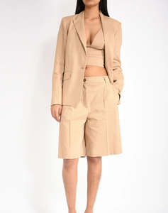 PINKO FREDA GIACCA LINO STRETCH