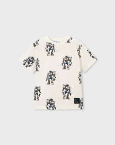 MAYORAL SHORT-SLEEVED PRINTED T-SHIRT