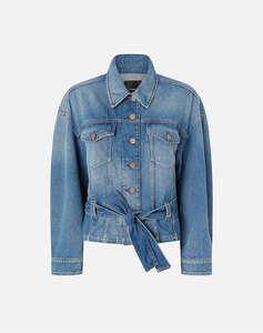 PINKO GIUNGLA GIUBBINO DIRTY BLUE DE
