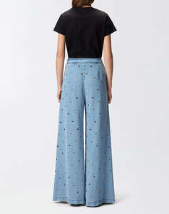 PINKO BUSSOLOTTO T-SHIRT JERSEY PATC