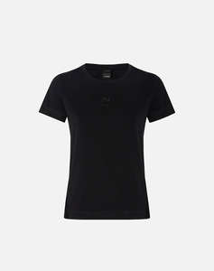 PINKO BUSSOLOTTO T-SHIRT JERSEY PATC