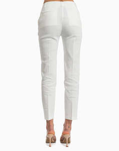 PINKO BELLO PANTALONE LINO STRETCH