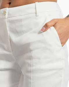 PINKO BELLO PANTALONE LINO STRETCH