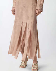 PINKO RUCOLA GONNA GEORGETTE FULL ST