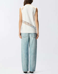 PINKO MOLLY MAGLIA JERSEY COTONE CON