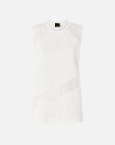 PINKO MOLLY MAGLIA JERSEY COTONE CON