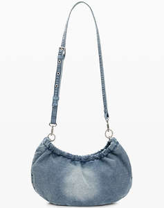 DESIGUAL BAG_HALF LOGO DENIM W WOMENS BAG
