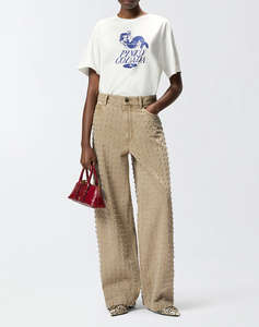 PINKO STREPITOSO T-SHIRT JERSEY ST C