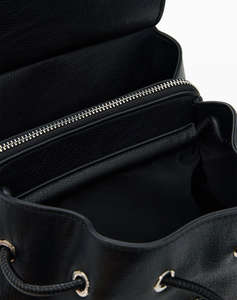 DESIGUAL BACK_HALF LOGO LUENA BLAC WOMENS BAG