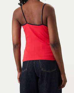 TOMMY JEANS TJW SLIM BADGE STRAPPY TOP