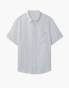 CALVIN KLEIN JEANS SS SOLID CAUSAL LINEN CLASSIC SH