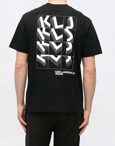 KARL LAGERFELD JEANS KLJ REG SS LETTERS TEE
