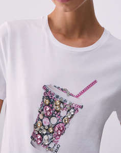 LIU JO WHITE_WA6J23_T-SHIRT MODA M/C WOMENS BLOUSE