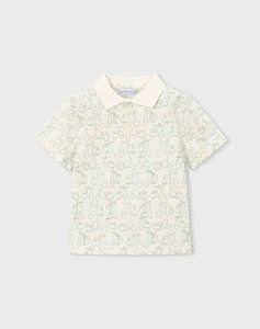 MAYORAL POLO SHORT SLEEVE PRINTED T-SHIRT
