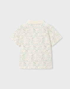 MAYORAL POLO SHORT SLEEVE PRINTED T-SHIRT