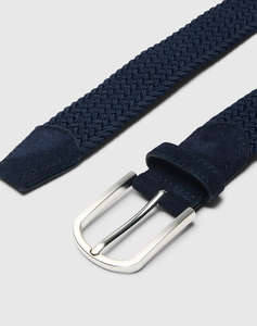 SELECTED SLMTOM BRAIDED TEXTILE BELT