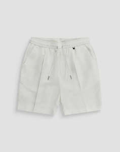 ANTONY MORATO MMSH00230FA900135 MIN OF 6 SUPER SHORT NEIL REGULAR FIT IN SLUB LINEN VISCOSE BLEND FABRIC MENS SHORTS