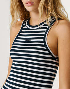 PEPE JEANS ESSENTIALS MARIAN STRIPED WOMENS BLOUSE