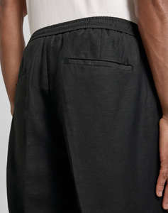 ANTONY MORATO MMSH00230FA900135 MIN OF 6 SUPER SHORT NEIL REGULAR FIT IN SLUB LINEN VISCOSE BLEND FABRIC MENS SHORTS