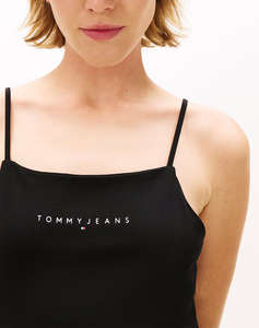 TOMMY JEANS TJW LINEAR STRAPPY DRESS