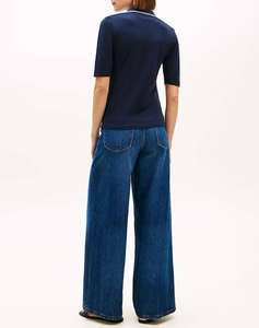 TOMMY HILFIGER LYOCELL TIPPING SLIM 1/2SLV POLO