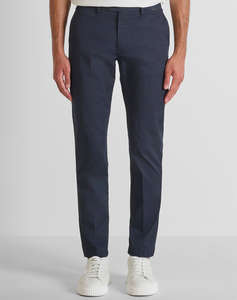 ANTONY MORATO MMTR00780FA800197 MIN OF 6 TROUSERS MARK SLIM FIT IN STRETCH TWILL COTTON BLEND FABRIC MENS PANTS