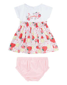 GUESS SET SS DRESS + JERSEY PANTIES РОКЛЯ CHILDREN GIRL