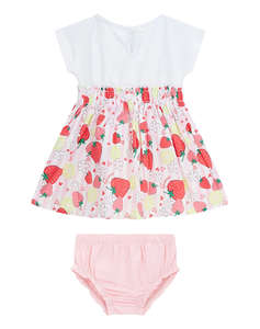 GUESS SET SS DRESS + JERSEY PANTIES РОКЛЯ CHILDREN GIRL