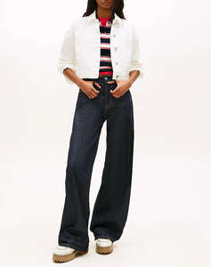 TOMMY JEANS OVSZ CROP TRCKR JCKT FLG BJ6099