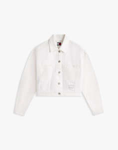 TOMMY JEANS OVSZ CROP TRCKR JCKT FLG BJ6099