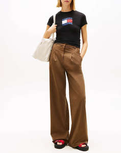 TOMMY JEANS TJW SLIM WAVY FLAG TEE EXT