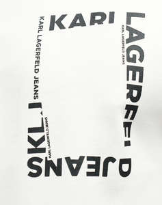 KARL LAGERFELD JEANS KLJ SLIM SS FRAME LOGO TEE