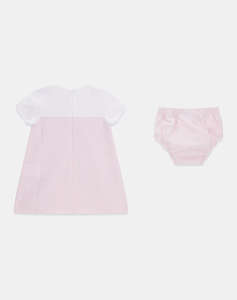 GUESS SET MIXED FABRIC SS DRESS+PANT DRESS CHILD GIRL