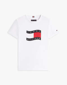 TOMMY HILFIGER WAVY FLAG T-SHIRT