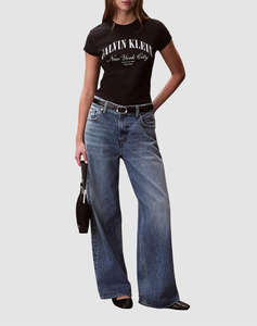 CALVIN KLEIN SS GRAPHIC LOGO BABY TEE