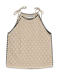 AWARE BY VERO MODA AWEVELYN SL HALTERNECK CROCHET TOP NOOS